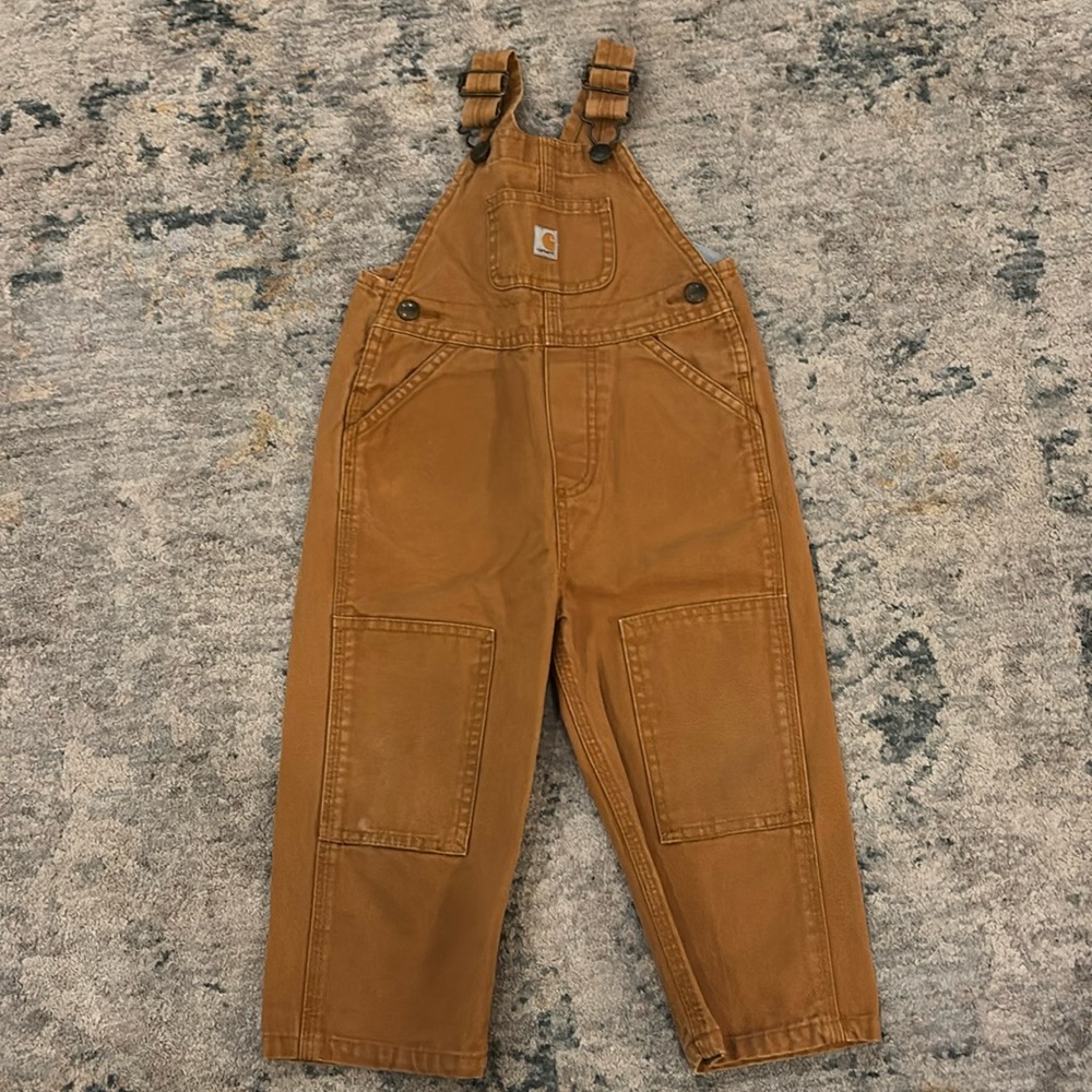 Carhartt Toddler Tan Overalls
